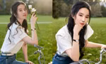 Lưu Diệc Phi gây 'bão' mạng xã hội đầu năm, U40 mà như nữ sinh đại học