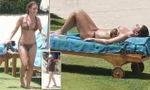Bà xã Rooney diện bikini da báo sexy tắm nắng ở Dubai sau phiên tòa xử vụ kiện phỉ báng