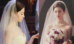 Lưu Diệc Phi mặc váy cưới động lòng người, thềm ngực sexy gây thương nhớ