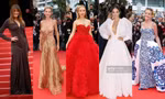 Cannes ngày 6: Sharon Stone cởi váy trên thảm đỏ, hai người đẹp gặp sự cố 'lộ hàng' kém duyên