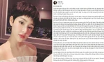 Sau xin lỗi, Hiền Hồ mở Facebook đăng ‘tâm thư’: 'Bài học lớn này đã giúp em thức tỉnh...'