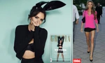 Victoria Beckham phanh áo lộ nội y trên bìa tạp chí, thừa nhận gầy đã lỗi thời
