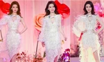 Vợ cũ Huỳnh Hiểu Minh lộ thân hình ‘cò hương’, gương mặt khác lạ trên sàn catwalk