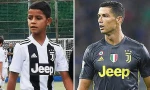 'Ronaldo con' lập siêu phẩm trong màu áo của U9 Juventus