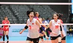 Tuyển bóng chuyền nữ Việt Nam giành ngôi đầu bảng giải Vô địch châu Á 2023 đầy thuyết phục