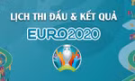 Cập nhật lịch thi đấu và kết quả VCK EURO 2020 nhanh nhất