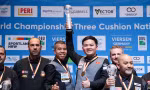 Đội tuyển Việt Nam lần đầu tiên vô địch giải billiard đồng đội thế giới