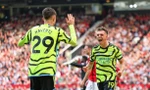 Thắng tối thiểu MU, Arsenal tiếp tục đua vô địch với Man City