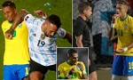 LĐBĐ Nam Mỹ trừng phạt trọng tài và VAR bao che hậu vệ Argentina đánh ngôi sao Brazil