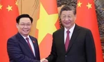 Chủ tịch Quốc hội Vương Đình Huệ hội kiến Tổng Bí thư, Chủ tịch nước Trung Quốc Tập Cận Bình