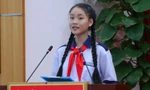Nữ sinh Bình Dương đa tài tham gia phiên họp giả định Quốc hội trẻ em 2024