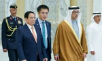 UAE bắn 21 loạt đại bác chào đón Thủ tướng Phạm Minh Chính và Phu nhân