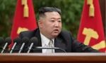 Ông Kim Jong Un phát biểu trước Quốc hội Triều Tiên ngày 15/1. (Ảnh: KCNA)