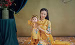 Gần đến Tết, loạt ảnh áo dài của Salim và con gái Pam Yêu Ơi lại gây sốt