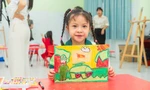 TP.HCM: Gần 300 họa sĩ nhí thể hiện tài năng vẽ tranh để chào mừng đại lễ 30/4
