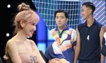 Trấn Thành bàng hoàng khi bị Hari Won ép cởi giày độn để so chiều cao với thí sinh nhí