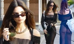 Mẫu nội y Emily Ratajkowski mặc xuyên thấu phô vòng 3 trên phố bị chỉ trích