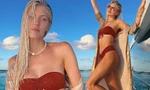 Mẫu nội y Devon Windsor cao 1m80 khoe dáng đẹp như tượng tạc với bikini 