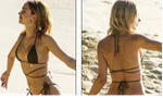 Mẫu 9x Kimberley Garner khoe dáng cực quyến rũ với áo tắm tam giác
