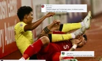 Các CĐV Malaysia cho rằng trọng tài đã sai khi cho ĐT Việt Nam được hưởng phạt đền.
