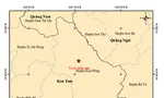 Kon Tum lại xảy ra động đất, có thể cảm nhận rung chấn