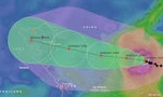 Dự báo mới về đường đi và vùng ảnh hưởng của bão YAGI