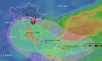 Bão số 4 di chuyển rất nhanh, mạnh lên khi áp sát bờ