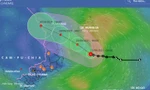Áp thấp nhiệt đới có khả năng mạnh lên thành bão, gây gió mạnh trên đất liền từ tối nay. 