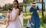 Đàm Thu Trang khoe ảnh con gái lúc mới sinh, Hòa Minzy bày tỏ lý do giấu diện mạo con trai