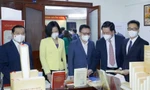 Ra mắt cuốn sách quan trọng về bài viết của Tổng Bí thư Nguyễn Phú Trọng. Ảnh TTXVN
