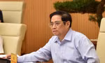 Thủ tướng Phạm Minh Chính chủ trì cuộc họp (ảnh Nhật Minh)