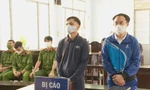Hai bị cáo tại phiên tòa sơ thẩm