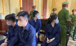 Các bị cáo tại phiên tòa