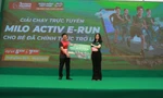 Chính thức khởi động Giải chạy bộ trực tuyến cho trẻ em trên toàn quốc MILO Activ E-RUN