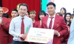 Quỹ Hỗ trợ Tài năng trẻ Việt Nam cùng LĐĐKVN trao thưởng 1 tỷ đồng cho ĐT Điền kinh dự SEA Games 31