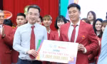 Quỹ Hỗ trợ Tài năng trẻ Việt Nam cùng LĐĐKVN trao thưởng 1 tỷ đồng cho ĐT Điền kinh dự SEA Games 31