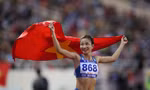Kỷ lục gia Tiền Phong Marathon Nguyễn Thị Oanh đoạt HCV giải điền kinh trong nhà châu Á