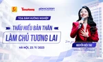 CEO Nguyễn Thu - Cựu sinh viên trường Đại học Công nghiệp Hà Nội trở về trường cũ truyền cảm hứng cho sinh viên