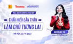 CEO Nguyễn Thu - Cựu sinh viên trường Đại học Công nghiệp Hà Nội trở về trường cũ truyền cảm hứng cho sinh viên
