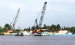 Khai thác 17 triệu m3 cát ở sông Hậu cho dự án cao tốc