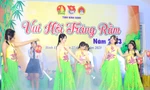 Thiếu nhi Bình Định phá cỗ vui hội trăng rằm