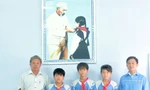 Khen 3 học sinh dũng cảm ở Bình Định cứu người đuối nước