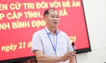Giám đốc Sở Nội vụ Bình Định thông tin việc lấy ý kiến cử tri về đề án sắp xếp tỉnh