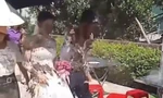 Thông tin bất ngờ vụ cô dâu, chú rể bị tạt chất bẩn trong đám cưới