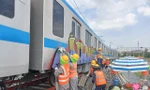 Dùng chó nghiệp vụ để bảo vệ tuyến đường sắt Metro Bến Thành
