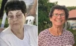 Bà Nurit Cooper (trái), 79 tuổi, và bà Yocheved Lifshitz (phải), 85 tuổi, vừa được Hamas trả tự do. (Ảnh: Reuters) 