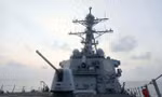 Tàu khu trục tên lửa USS Milius của Hạm đội 7 Hải quân Mỹ