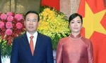 Chủ tịch nước Võ Văn Thưởng và Phu nhân. (Ảnh: VNA)