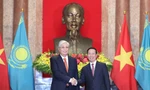 Chủ tịch nước Võ Văn Thưởng chủ trì lễ đón Tổng thống Kazakhstan
