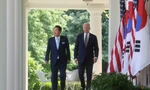 Tổng thống Mỹ Joe Biden và Tổng thống Hàn Quốc Yoon Suk Yeol tại Nhà Trắng